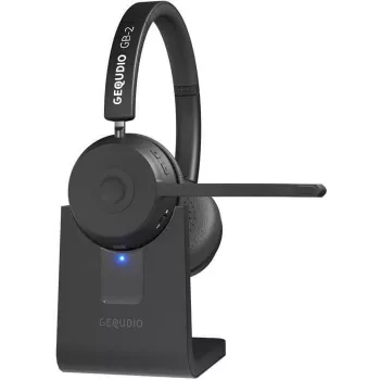 GEQUDIO Bluetooth Headset GB-2 mit Ladestation - Headset