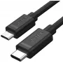 UNITEK USB-C auf Micro USB Kabel 1m Schwarz Y-C473BK