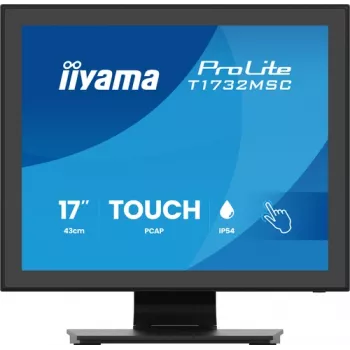 IIYAMA ProLite T1732MSC-B2S 17 inch PCAP Touch Monitor, 1280x1024, TN LED, 10-Point Multi-Touch, Schwarz