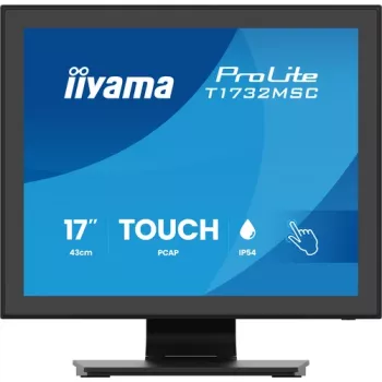 IIYAMA ProLite T1732MSC-B2S 17 inch PCAP Touch Monitor, 1280x1024, TN LED, 10-Point Multi-Touch, Schwarz