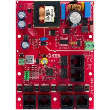 ATTE IPB-5-10A-OF 6-Port PoE Switch mit integrierter Stromversorgung