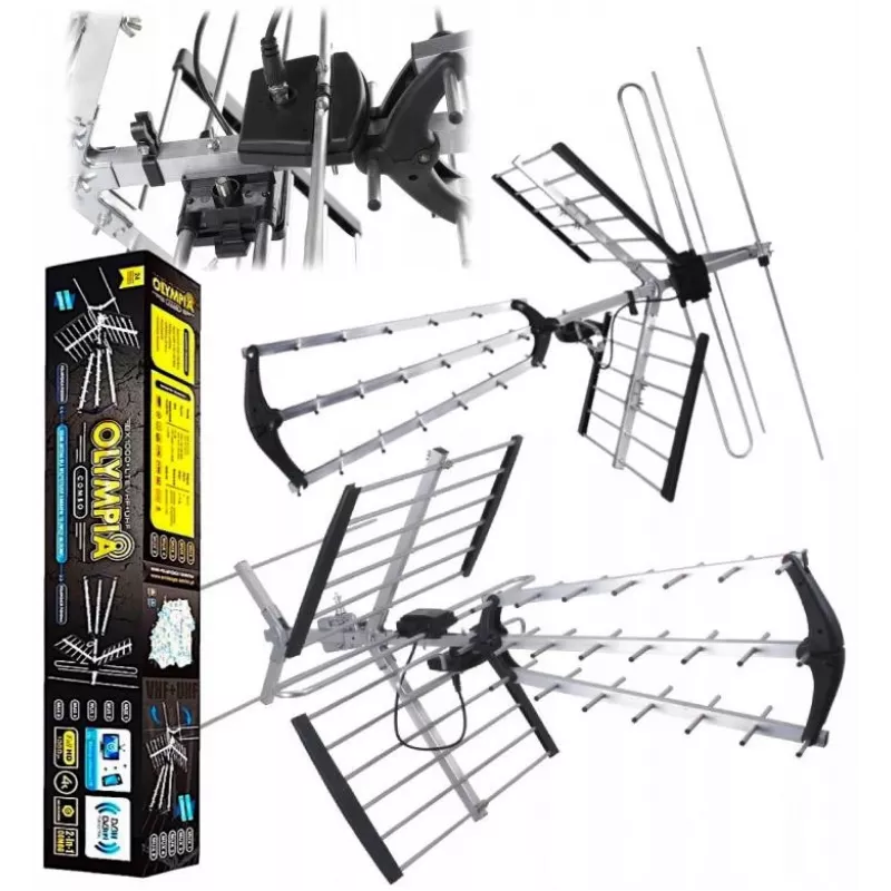 OPTICUM DVB-T 1000+ LTE Antenne OLYMPIA COMBO Red Eagle (BX-1000)
