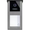 VIDOS IPX S101-1 Außenpanel mit RFID-Leser, 2MP-Kamera, PoE, Schwarz