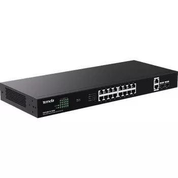 Tenda TEG1120P-16-250W Unmanaged PoE+ Switch 18-Port Gigabit 2 SFP 250W