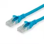 ROLINE Cat.6A UTP Patchkabel, Component Level, LSOH, Blau, 1,5 m