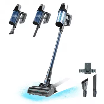 CECOTEC Conga Rockstar RS50 Akku-Staubsauger, Schwarz/Türkis