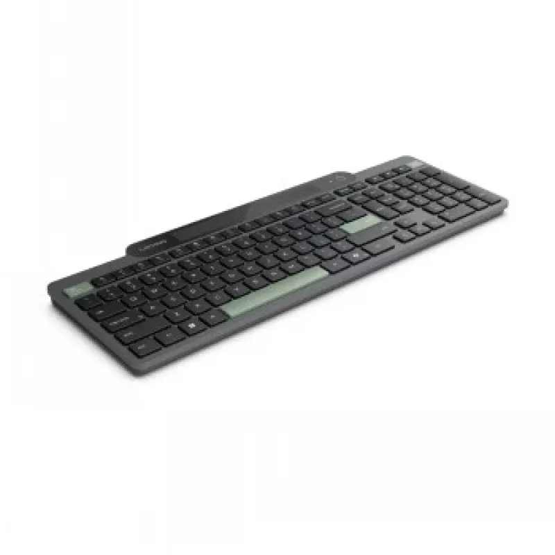 Lenovo Self-Charging Bluetooth Keyboard Nordic (Finnisch/Schwedisch) Storm Grey