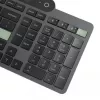 Lenovo Self-Charging Bluetooth Keyboard Nordic (Finnisch/Schwedisch) Storm Grey