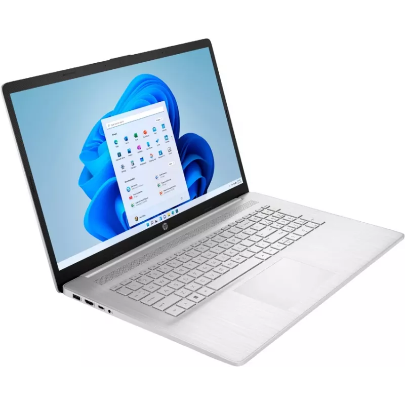 HP Laptop 17-cn0534ng, Intel Core i3-1125G4, 8GB RAM, 512GB SSD, 17,3 inch Full HD IPS, Windows 11 Home, Natural Silver