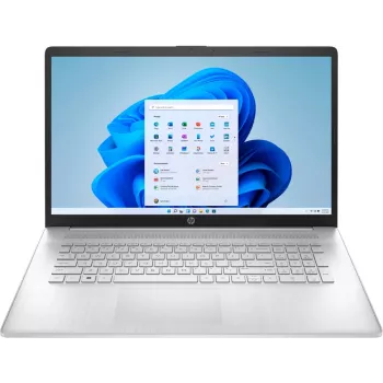 HP Laptop 17-cn0534ng, Intel Core i3-1125G4, 8GB RAM, 512GB SSD, 17,3 inch Full HD IPS, Windows 11 Home, Natural Silver