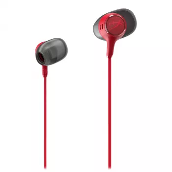 HyperX Cloud Earbuds III (Rot) - In-Ear Gaming-Headset mit Inline-Mikrofon, 14-mm-Treibern, kabelgebundener 3,5-mm-Verbindung