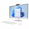HP 27-cr0475ng All-in-One PC, 27 inch FHD IPS, Intel Core i7-1355U, 16GB RAM, 1TB SSD, Windows 11 Home, Weiß