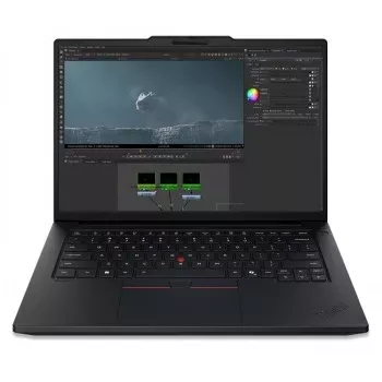 Lenovo ThinkPad P14s G7 14,5 inch WUXGA Laptop, Intel Core 7 UX9-388H, 32GB RAM, 1TB SSD, Intel Arc B390 Grafik, Windows 11 Pro, Schwedische Tastatur, Schwarz