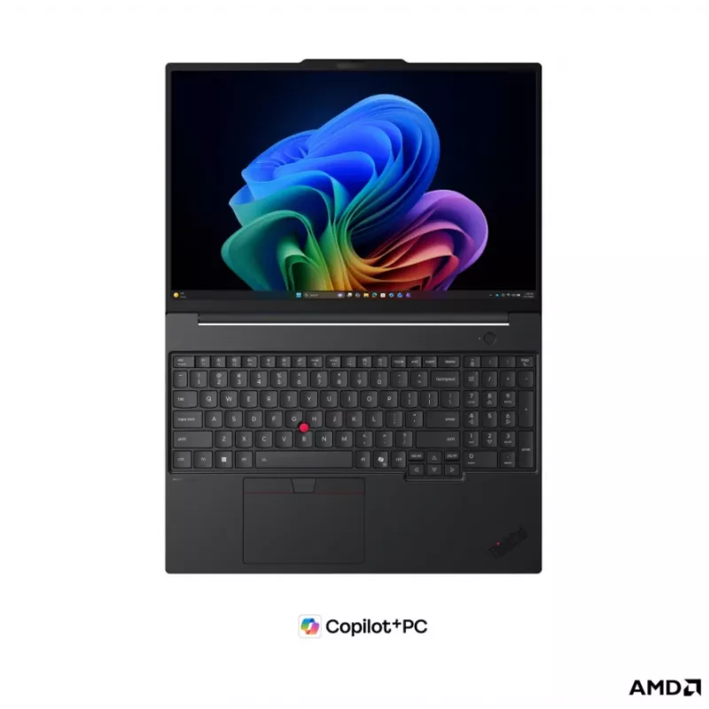 Lenovo ThinkPad T16 G5 AMD 16 Zoll WUXGA IPS Laptop, AMD Ryzen AI 5 PRO 440, 16GB DDR5, 512GB SSD, AMD Radeon 840M, Windows 11 Pro, Schwarz