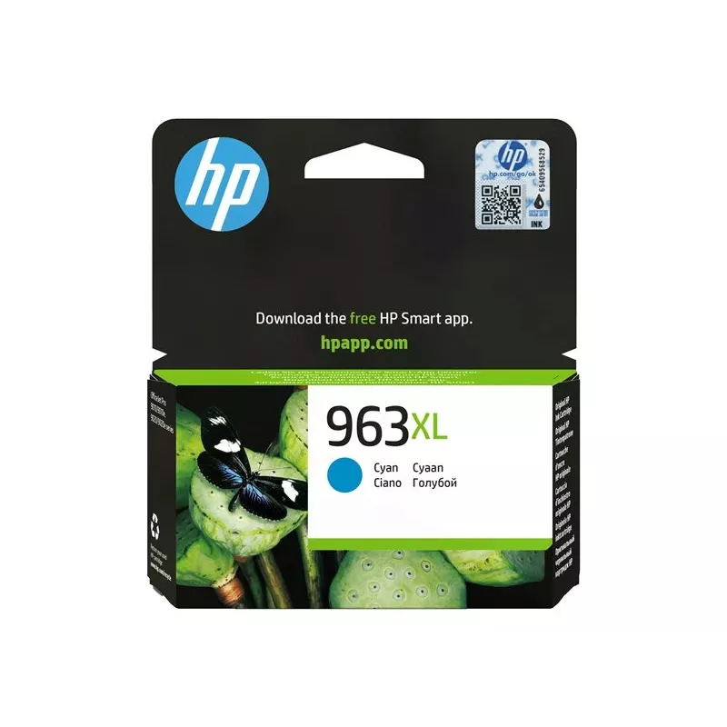 HP 963XL High Yield Cyan Original Druckerpatrone