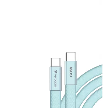 Verbatim Sync & Charge USB-C auf USB-C 60W 120cm Blau