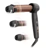 Rowenta CF4620E0 Twist Curl Lockenstab - Keramik, Ionenpflege, 27/32/38 mm, LCD-Display, 86 W, Schwarz/Kupfer