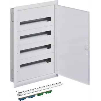 Hager FW424FT Unterputz-Verteilergehäuse IP30 4x24 Module 96 Gesamt