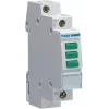 HAGER SVN221 Modulare Signalleuchte, 230V AC, 3 x grüne LED, DIN-Schiene