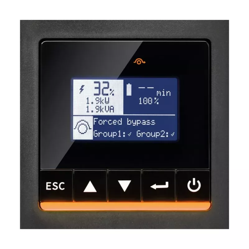 Eaton 9PX G2 9PX6KIRTNG2 USV - 6000 VA / 6000 W - Online Double Conversion - 3U Rack/Tower - Schwarz, Silber