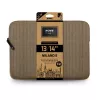 PORT DESIGNS MILANO II ECO Sleeve für 13/14 Zoll Laptop, Braun