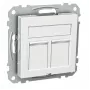 Schneider Electric Datenanschluss Actassi S-One Cat6A STP RJ45 Weiß