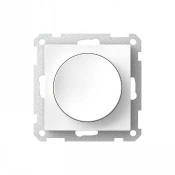 Schneider Electric Exxact Universal-Drehdimmer UNI400 LED, Arktischweiß