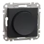 Schneider Electric Multiwire Rotary LED Dimmer 200W Anthracite