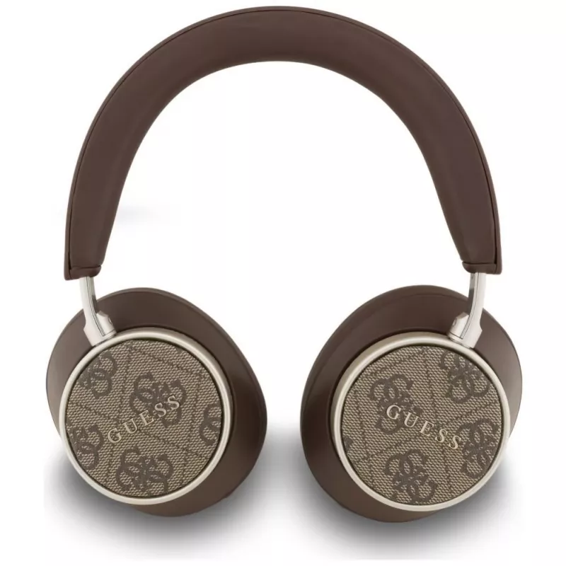Guess Bluetooth 4G Classic Logo Wireless On-Ear Kopfhörer - Braun