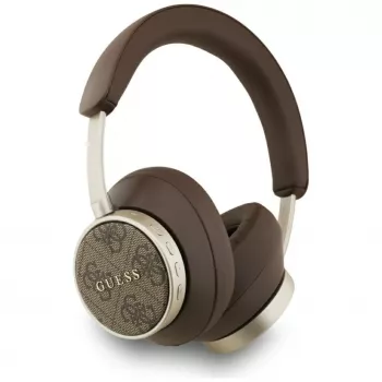 Guess Bluetooth 4G Classic Logo Wireless On-Ear Kopfhörer - Braun