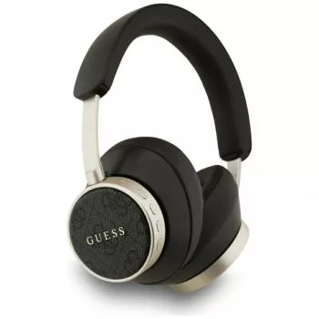 Guess 4G Classic Logo Wireless On-Ear Bluetooth Kopfhörer - Schwarz