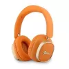 Guess Bluetooth On-Ear Kopfhörer Rectangle Metal Script Orange