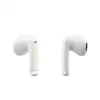 GUESS Glossy Gold Line Classic TWS Earbuds Weiß