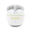 GUESS Glossy Gold Line Classic TWS Earbuds Weiß