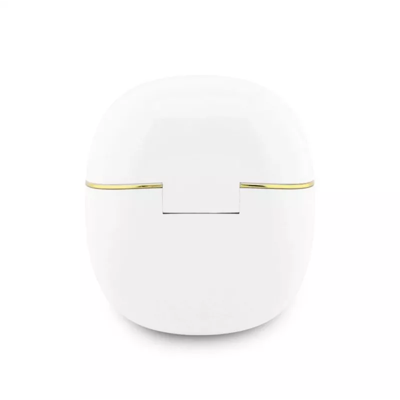 GUESS Glossy Gold Line Classic TWS Earbuds Weiß