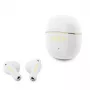 GUESS Glossy Gold Line Classic TWS Earbuds Weiß