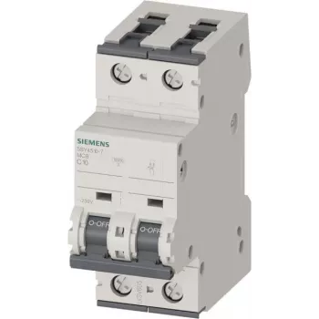 Siemens 5SY45107 MCB 1+N Pol C 10A 10kA 230V DIN-Schienen-Leitungsschutzschalter