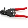 KNIPEX 1221 Automatische Abisolierzange 0,03-10 mm² (32-8 AWG) mit Schneider, 180 mm