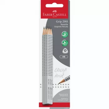 FABER-CASTELL GRIP 2001 Graphitstift HB (6er-Pack)