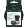FABER-CASTELL CLIC&GO Zusammenklappbarer Wasserbehälter 350 ml Transluzent Blau