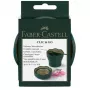 FABER-CASTELL CLIC&GO Zusammenklappbarer Wasserbehälter 350 ml Transluzent Blau