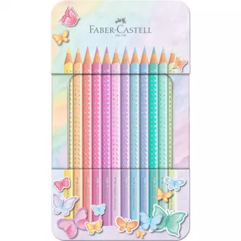 Faber-Castell Sparkle Colour Pencil Set - 20 Farben in Metalldose