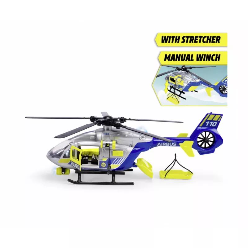 SIKU Super Polizeihubschrauber aus Druckgussmetall