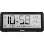 MEBUS 25819 Quarz-Wecker Digital LCD Schwarz