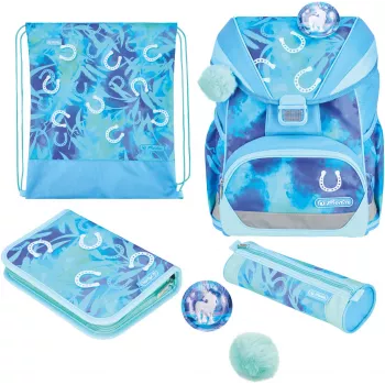 Herlitz UltraLight XL Plus Lucky Horse Schulranzen-Set