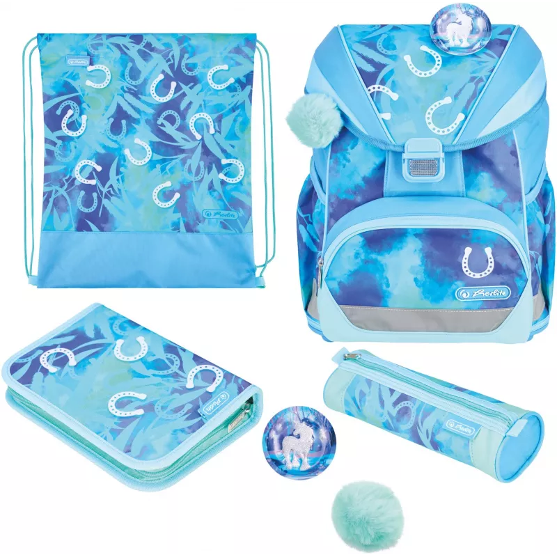 Herlitz UltraLight XL Plus Lucky Horse Schulranzen-Set