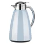 EMSA CAMPO Thermokanne, 1 Liter, Hellblau / Edelstahl, QUICK TIP Verschluss