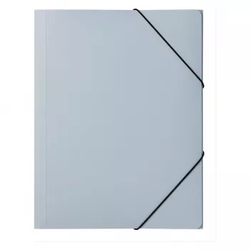 PAGNA Eckenspannmappe Pastell eco A4 PP Pastellblau für Dokumente A4