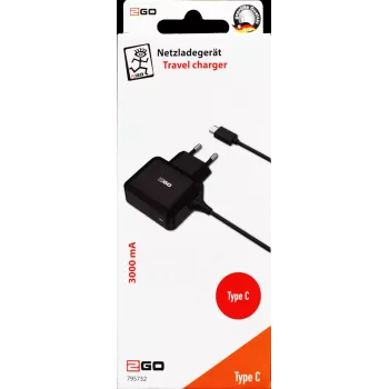 2GO 795732 Indoor AC/DC Adapter 5V 1A Black