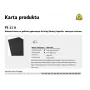 3M Klingspor PS 11 A Nass- und Trockenschleifpapier P1500, 50 Blatt